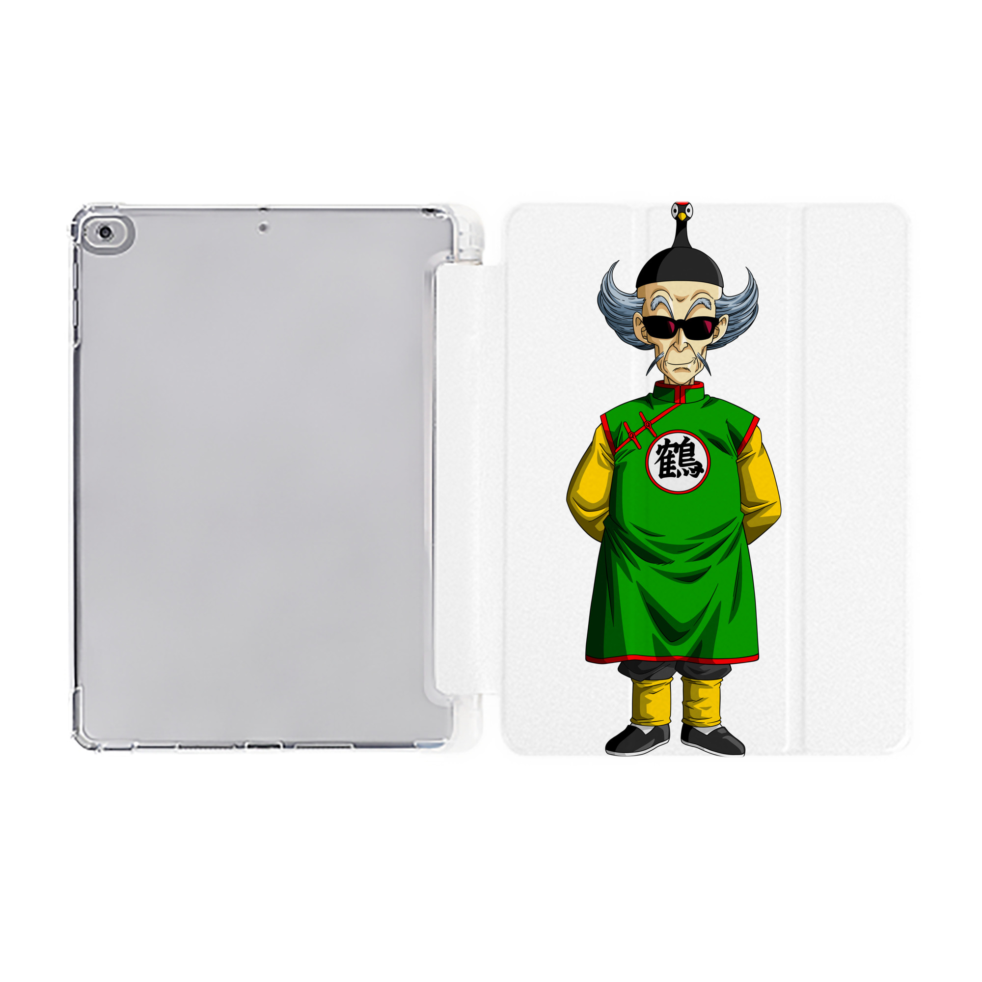 （画像用） ドラゴンボール DRAGON BALL IPad ケース ペン収納付き 三つ折りスタンド PUレザー×シリコン 対応機種9.5/10.5/10.9インチ